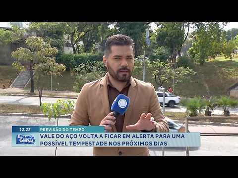 Previsão do tempo: Vale do Aço pode voltar a registrar tempestades nos próximos dias.