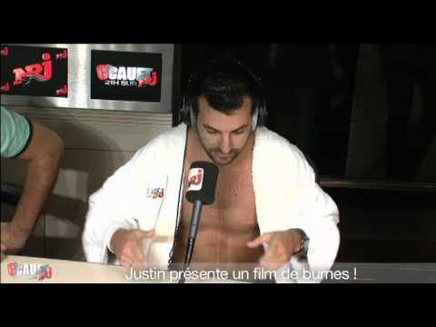 Justin présente un film de burnes - C'Cauet sur NRJ