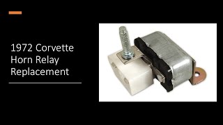 Chevrolet Corvette Horn Replacement and Troubleshooting Guide (1970