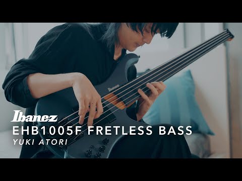 Ibanez Standard EHB1005F Fretless 5-string Bass Guitar - Arctic Ocean Matte image 7