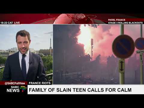 France calm following protest over shooting of a teenager: Ross Cullen