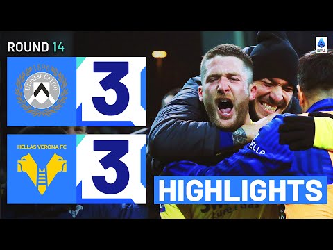 UDINESE-VERONA 3-3 | HIGHLIGHTS | Late drama in six-goal thriller | Serie A 2023/24