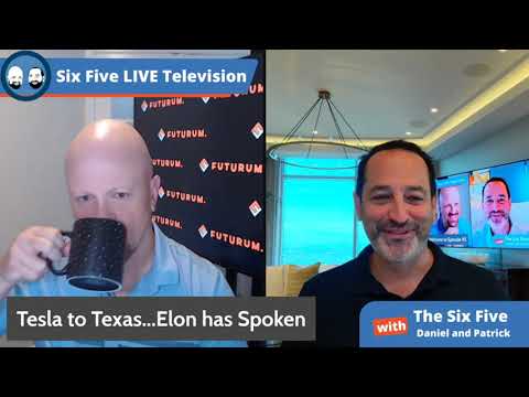 Tesla Moves HQ to Austin - Episode 97 - Six Five Podcast