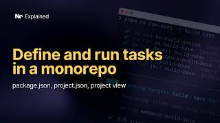 Running tasks with Nx