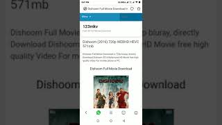 How to download Dishoom full Hindi movie in hd