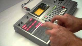 Video thumbnail for Zoom MRS1044 digital multi track recorder: On-board drum sounds + effects by Gearfacts