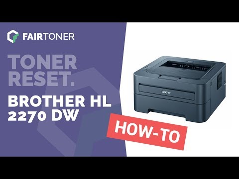 Nemlig tilbage Erkende Brother HL-2270 DW Toner Reset - FairToner.de
