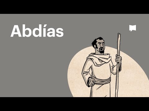 Resumen del libro de Abdías: un panorama completo animado