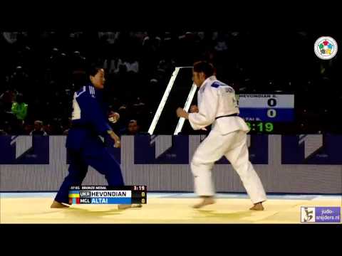 Judo 2014 Grand Prix Tbilisi: Hevondian (UKR) - Altai (MGL) [-57kg] bronze