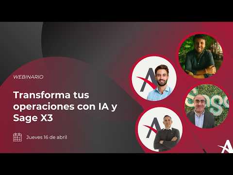 Transforma tus operaciones con IA y Sage X3