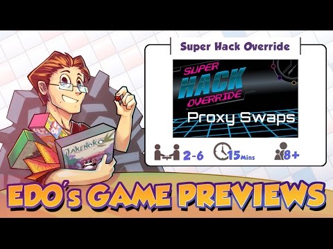 Edo's Super Hack Override Card Game Review (KS Preview)