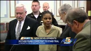 College Hill mom accused of decapitating baby found competent to stand trial
