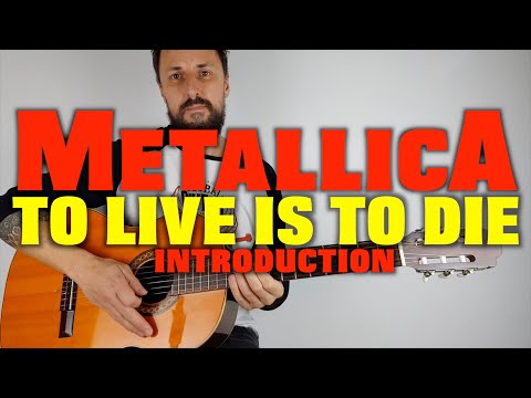 To Live Is To Die Guitar Lesson by Metallica Intro