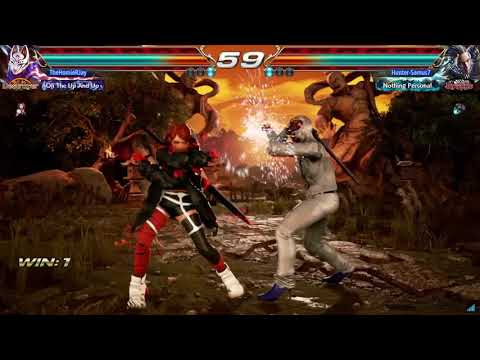 A Tale Of 2 Flippy Ninjas!!! (Tekken 7) (Stream Highlight) (Kunimitsu Vs. Master Raven)