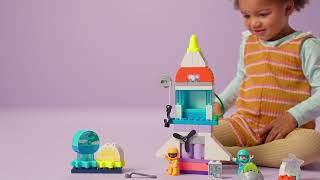 LEGO® DUPLO® 10422 Vesmírné dobrodružství s raketoplánem 3 v 1