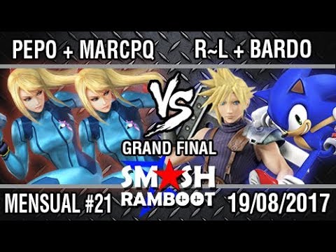 [SmashxRamboot Summer Fest II] Pepo+marcpq Vs. Robo~Luigi+El_Bardo Grand Finals