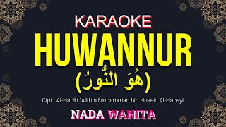 Download lagu Huwannur ( هُوَ النُّوْرُ ) Karaoke Nada Wanita / Cewek | Voc. Ai Khodijah | @AdiMuhtarChannel mp3