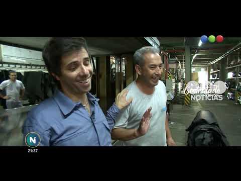 Roberto Funes Ugarte #ContratadoXUnDía en una curtiembre - Telefe Noticias