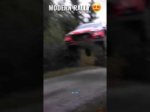 modern rally vs group b #car #fast #racing #rally #rallycar