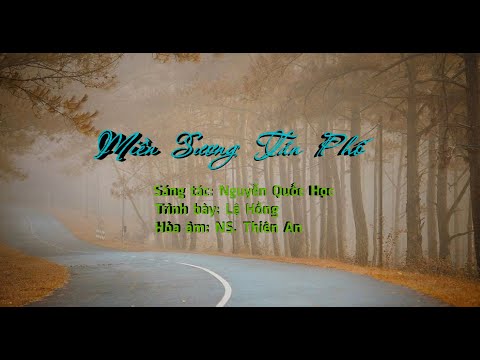 Miền sương tản phố Sheet - Lệ Hồng