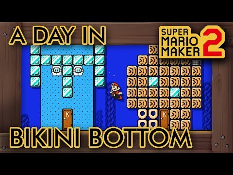 Super Mario Maker 2 - A Day in Bikini Bottom
