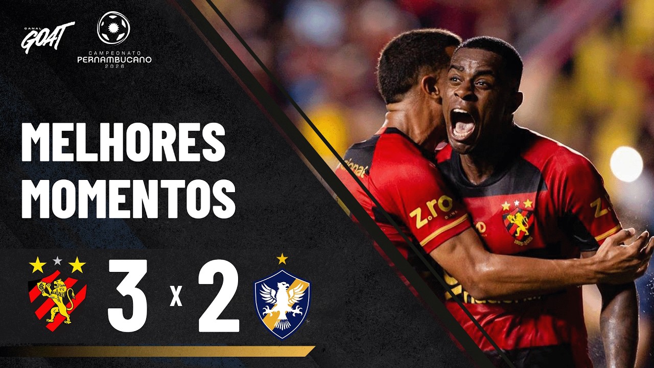 Sport Recife vs Retrô Highlights