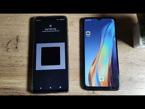 How to connect wifi network QR code scan in MOTO E40 , wifi mobile setting