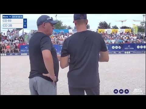 finale championnat de France tête à tête 2023.score de départ 6 à 4 pour la Corse