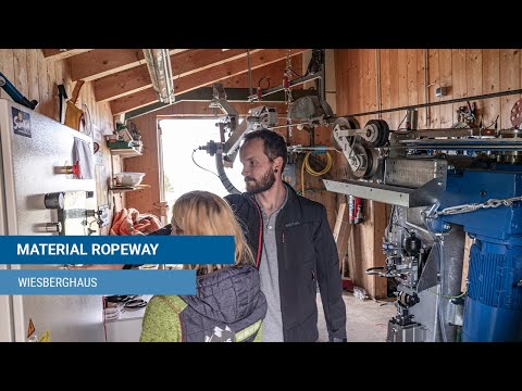 Bruckschlögl Materialseilbahn Wiesberghaus