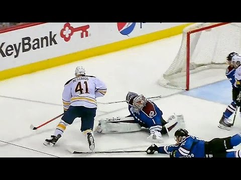 Meszaros completely fools Varlamov for easy goal