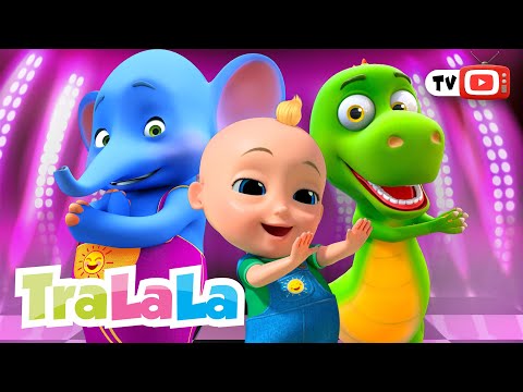 Elefănțelul TraLaLa și Zigaloo 🐘🦖 Dansuri pentru Copii 🎶 TraLaLa Cântece pentru Copii