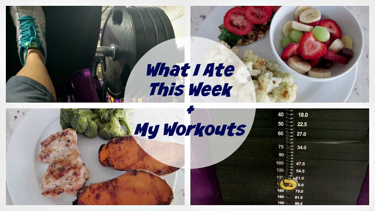 What I Ate All Week + My Workouts | Fitnes Motivation