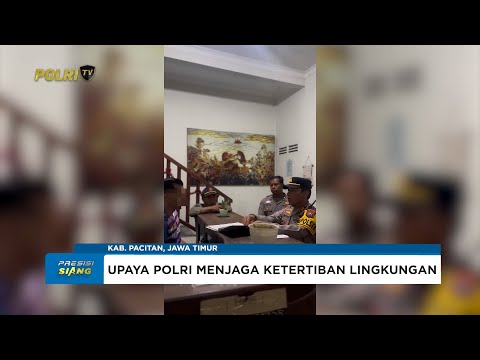 POLRES PACITAN GELAR RAZIA GABUNGAN OPERASI PEKAT