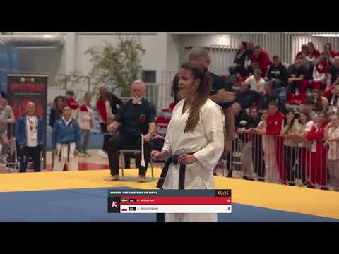 Bout 11 -Mirjam Björklund - Oliwia Kurzątkowska 2024 European Karate Championship Adults Open Weight