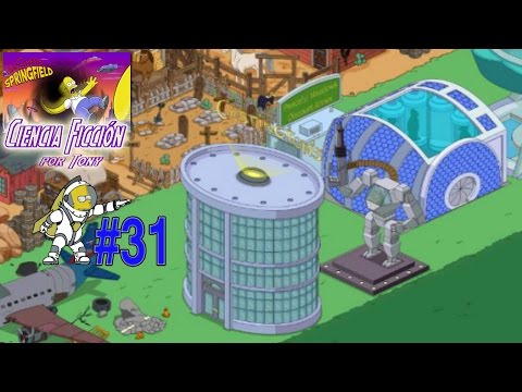 Los Simpson Springfield "Ciencia Ficción, Cap. 31 - Impresora 16 y Costington's del mañana" por Tony
