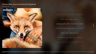 Beginner - Ahnma [feat. Gzuz &amp; Gentleman] | Lyrics