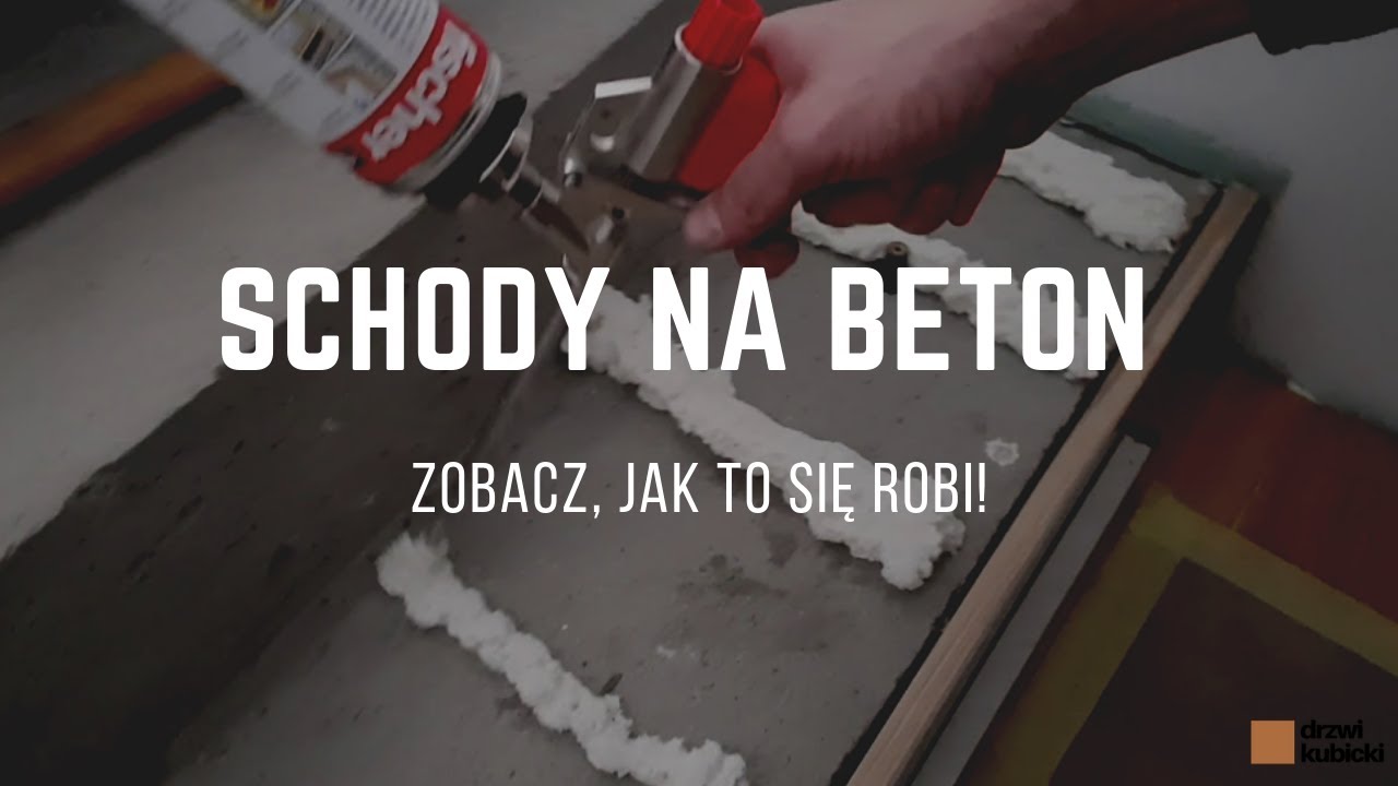 Schody na beton, tak to się robi