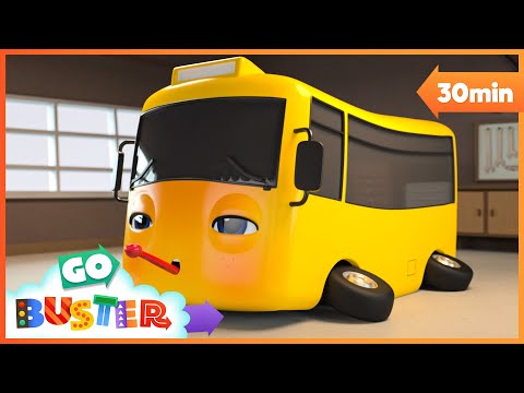 🤒 Buster is SICK! 🤒 | BEST OF @gobuster-cartoons | Lellobee Friends | Kids' Songs and Stories