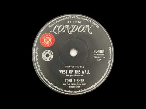 1962: Toni Fisher - West of the Wall - mono 45