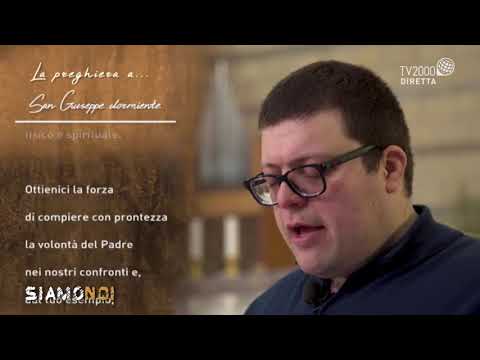 Siamo noi - La preghiera a san Giuseppe dormiente di Giorgio Brancia