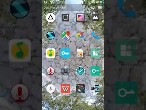 A Live Wallpaper APP In Doogee Mix