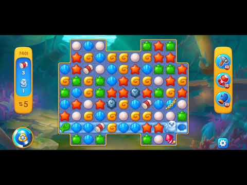 Fishdom 7401 Level - NO 💣🧨💥