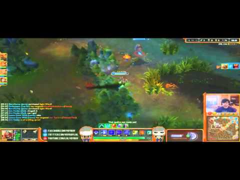 Crs Voyboy OVER power Zed vs Twisted Fate mid part 2