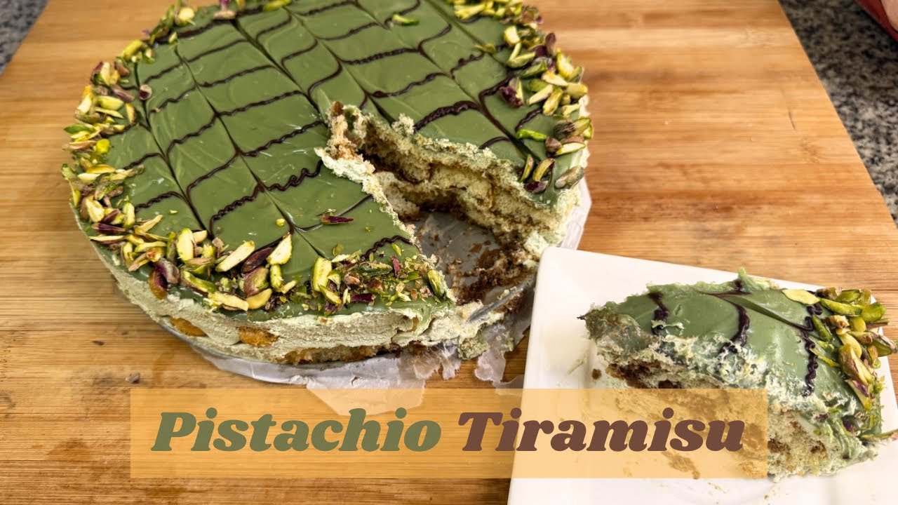 Pistachio Tiramisu Pudding I Creamy Pistachio Pudding I Starz studio
