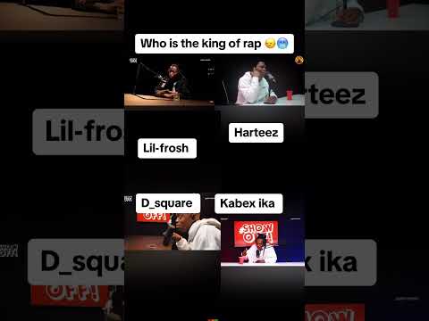 Who is the king of rap 🥶🙂‍↔️#kabex#dsquare #lil-frosh #harteez