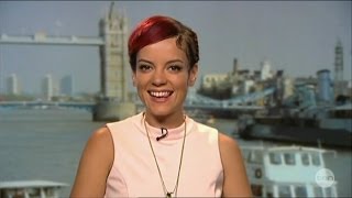 Lily Allen - &quot;Motherhood &amp; Recording Sheezus&quot; Australian Tv Interview 11 6 2014