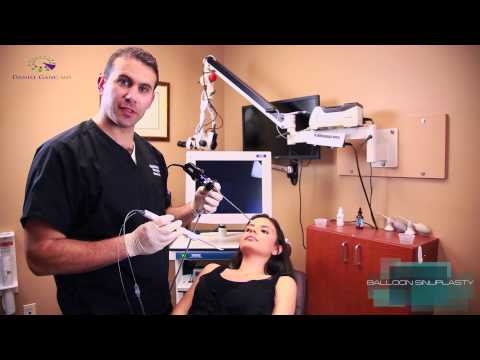 Balloon Sinuplasty Demonstration - Sinusitis Treatment - by Daniel Ganc, MD - Boca Raton, FL