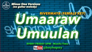 Zia Quizon - Umaaraw Umuulan (Rivermaya) Acoustic Minus One cover