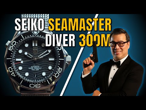 Seiko Mod - Seamaster Diver 300 M - NH35A Homage - Watch Build