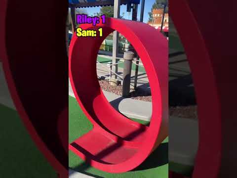 the Loopty Loop Mini Golf Hole!